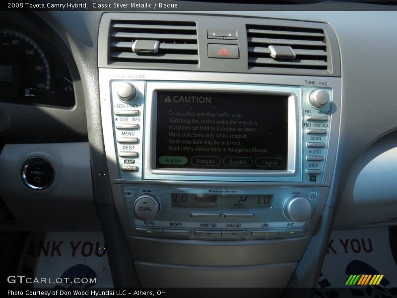 Classic Silver Metallic / Bisque 2008 Toyota Camry Hybrid