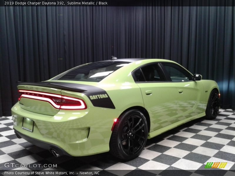 Sublime Metallic / Black 2019 Dodge Charger Daytona 392
