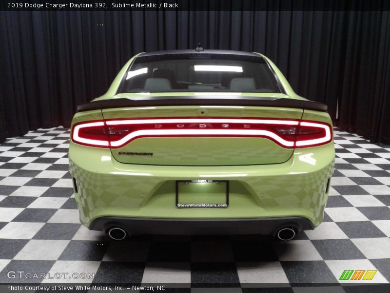 Sublime Metallic / Black 2019 Dodge Charger Daytona 392