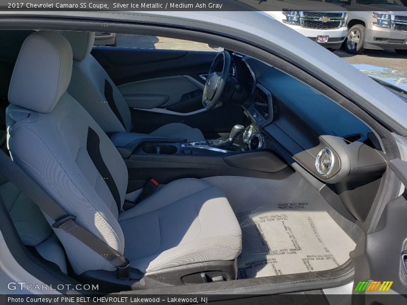 Front Seat of 2017 Camaro SS Coupe