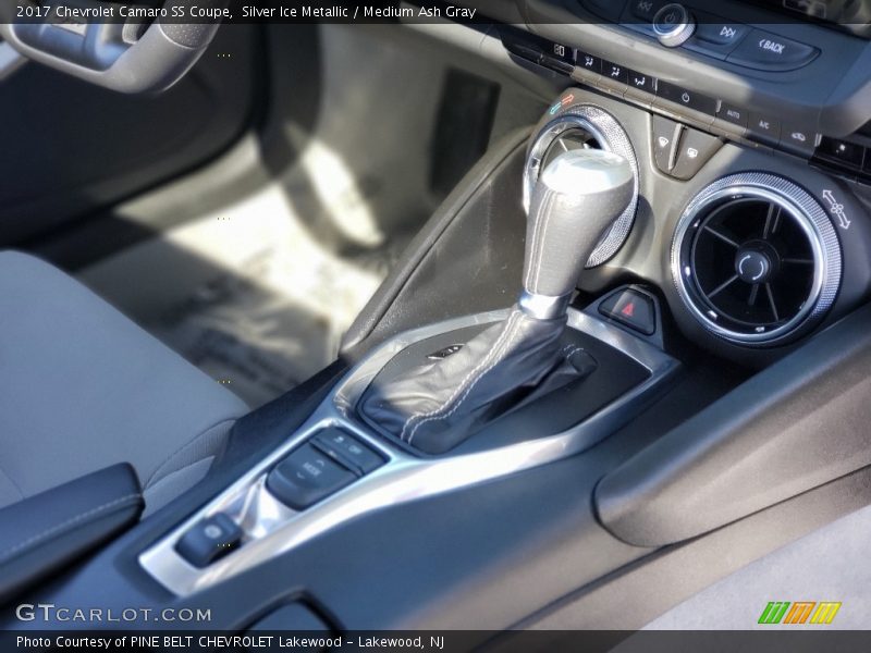 Silver Ice Metallic / Medium Ash Gray 2017 Chevrolet Camaro SS Coupe