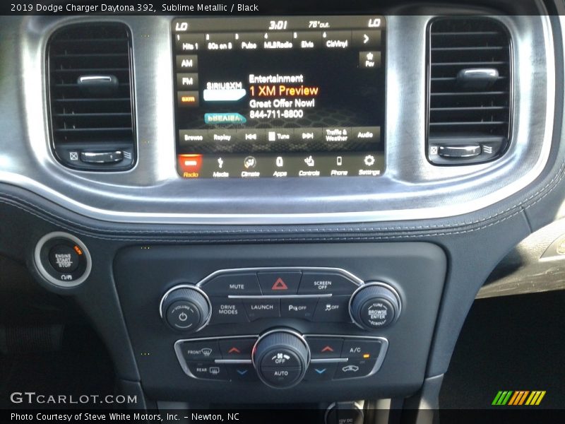 Sublime Metallic / Black 2019 Dodge Charger Daytona 392