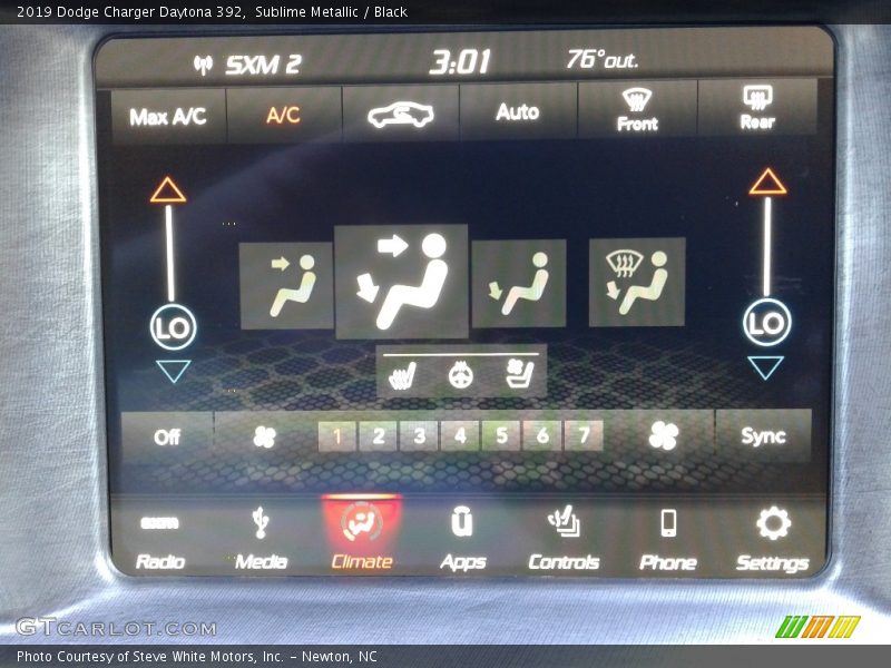 Sublime Metallic / Black 2019 Dodge Charger Daytona 392