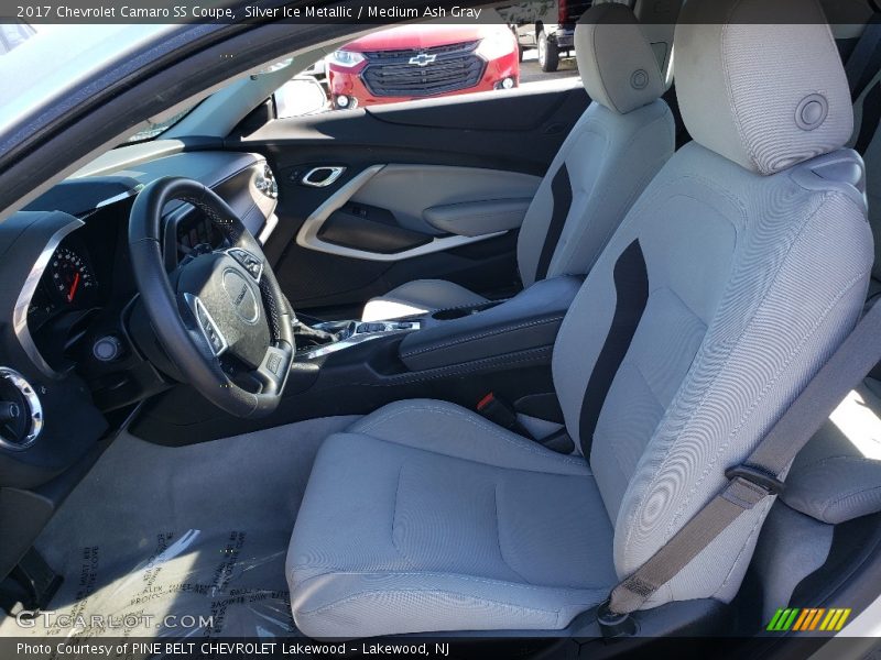 Front Seat of 2017 Camaro SS Coupe