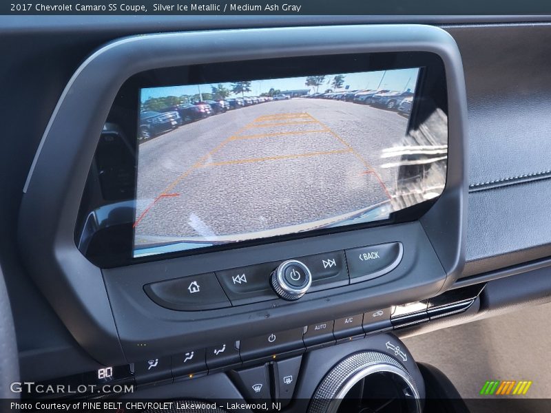 Silver Ice Metallic / Medium Ash Gray 2017 Chevrolet Camaro SS Coupe