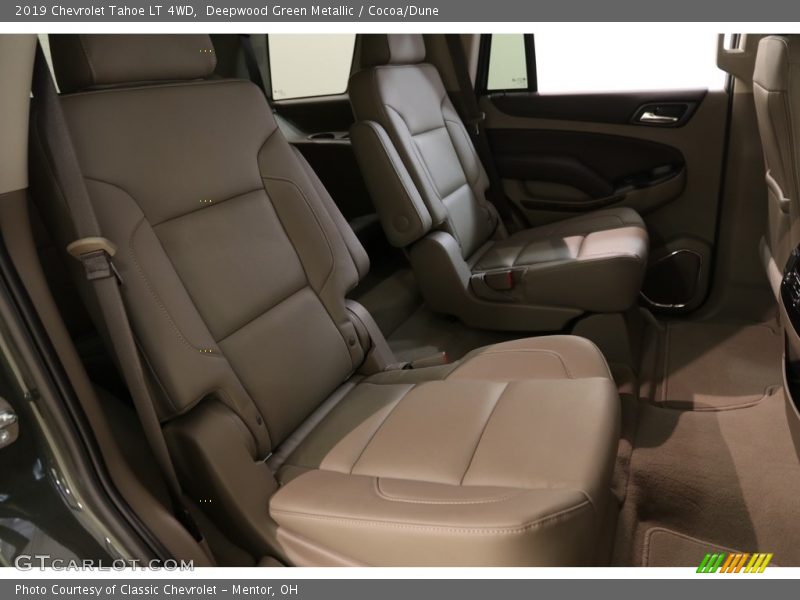 Deepwood Green Metallic / Cocoa/Dune 2019 Chevrolet Tahoe LT 4WD