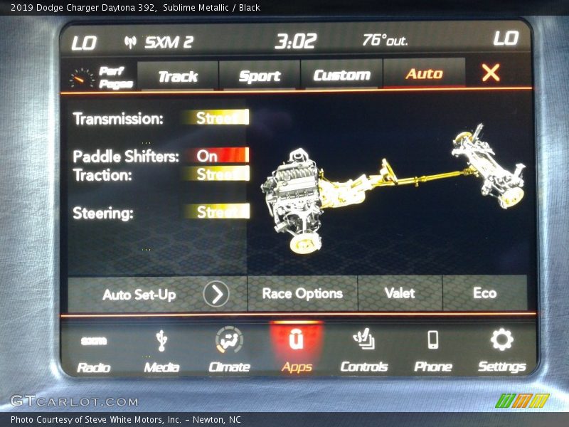 Sublime Metallic / Black 2019 Dodge Charger Daytona 392