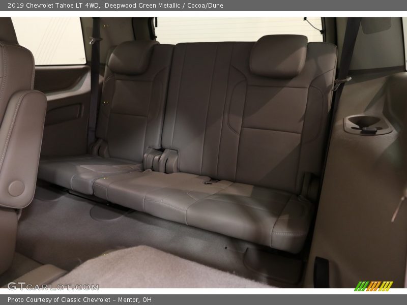 Deepwood Green Metallic / Cocoa/Dune 2019 Chevrolet Tahoe LT 4WD