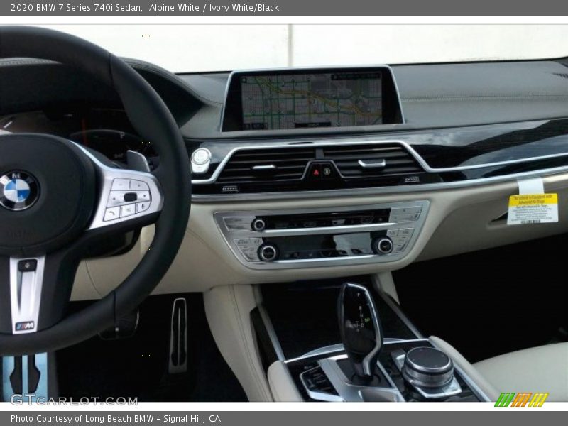 Alpine White / Ivory White/Black 2020 BMW 7 Series 740i Sedan