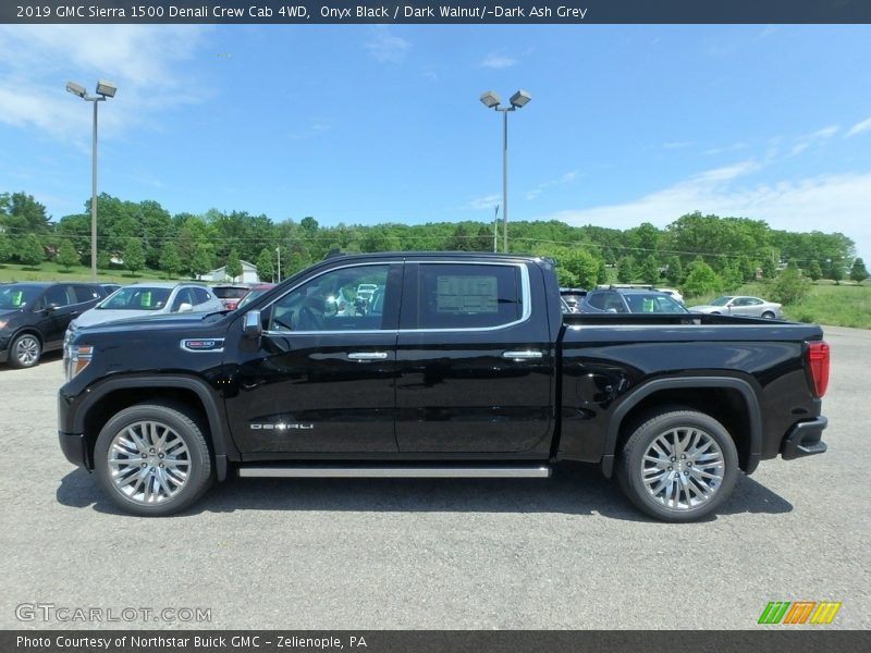 Onyx Black / Dark Walnut/­Dark Ash Grey 2019 GMC Sierra 1500 Denali Crew Cab 4WD