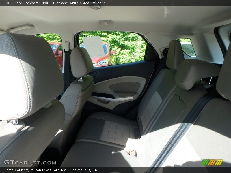 Diamond White / Medium Stone 2019 Ford EcoSport S 4WD