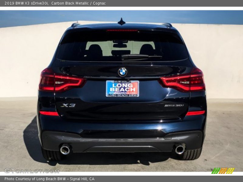 Carbon Black Metallic / Cognac 2019 BMW X3 sDrive30i