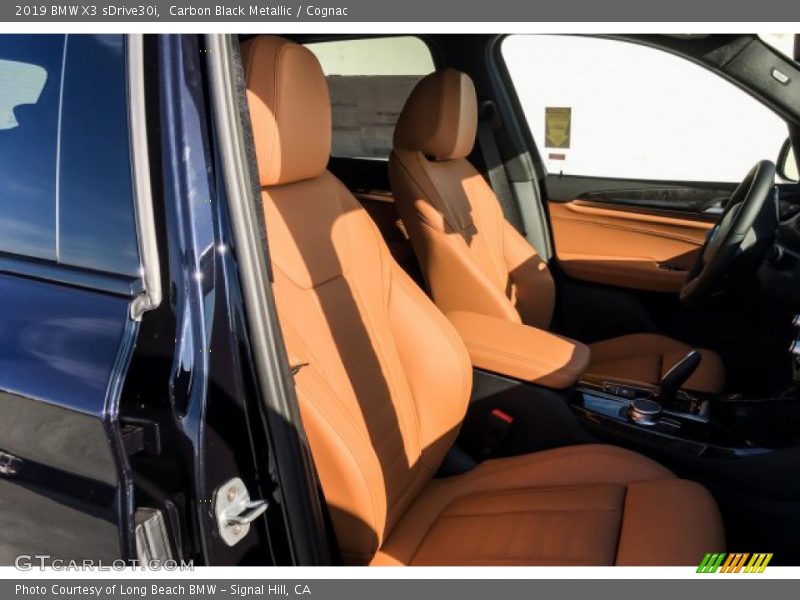 Carbon Black Metallic / Cognac 2019 BMW X3 sDrive30i