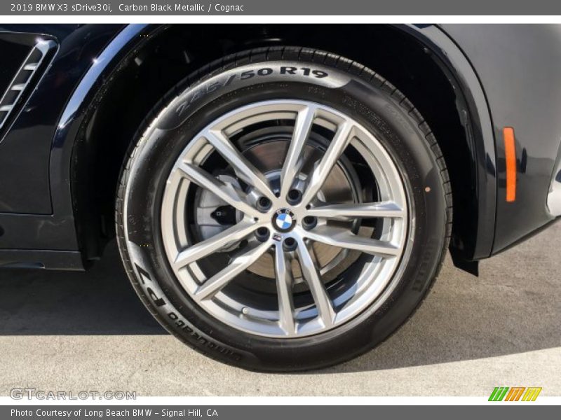 Carbon Black Metallic / Cognac 2019 BMW X3 sDrive30i