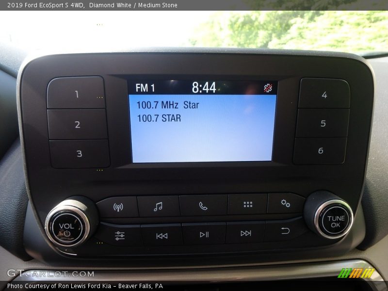 Diamond White / Medium Stone 2019 Ford EcoSport S 4WD