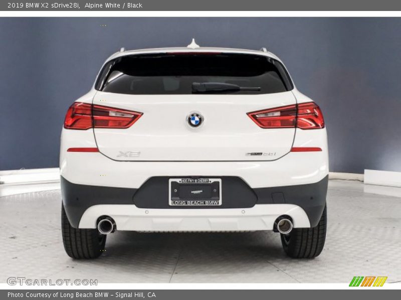 Alpine White / Black 2019 BMW X2 sDrive28i