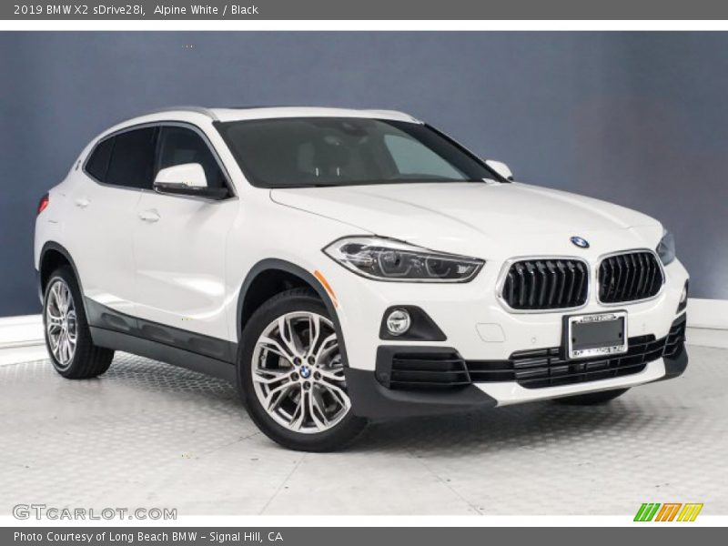 Alpine White / Black 2019 BMW X2 sDrive28i