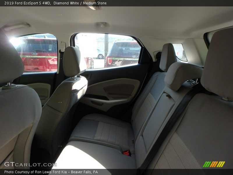 Diamond White / Medium Stone 2019 Ford EcoSport S 4WD