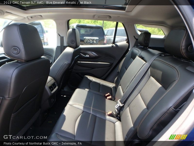 Blue Emerald Metallic / Jet Black 2019 GMC Terrain SLT AWD