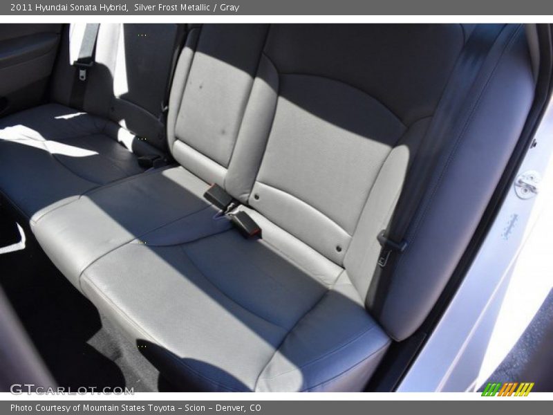 Silver Frost Metallic / Gray 2011 Hyundai Sonata Hybrid