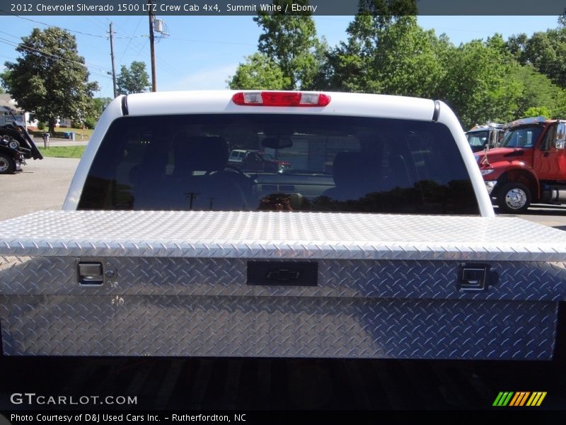 Summit White / Ebony 2012 Chevrolet Silverado 1500 LTZ Crew Cab 4x4