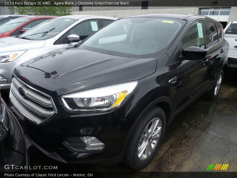 Agate Black / Chromite Gray/Charcoal Black 2019 Ford Escape SE 4WD