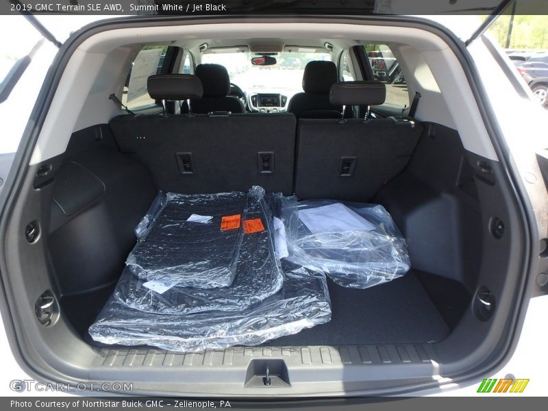 Summit White / Jet Black 2019 GMC Terrain SLE AWD