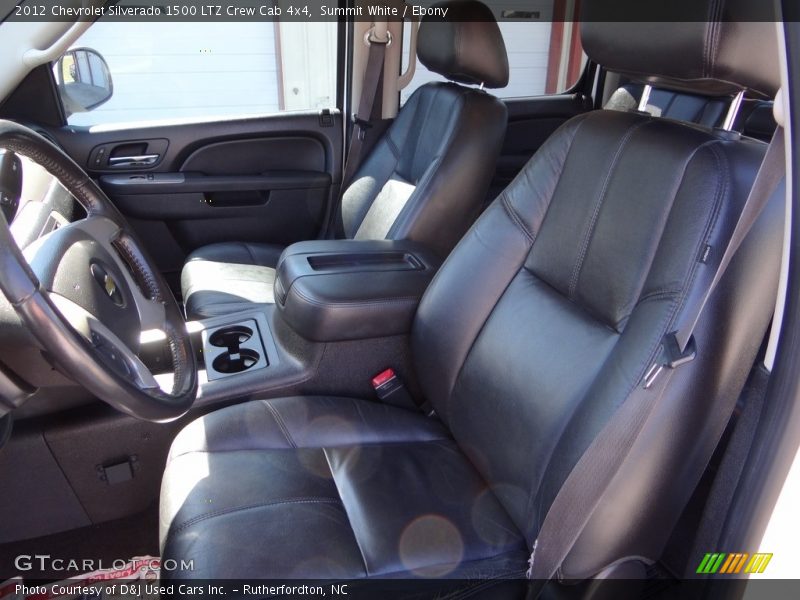 Summit White / Ebony 2012 Chevrolet Silverado 1500 LTZ Crew Cab 4x4