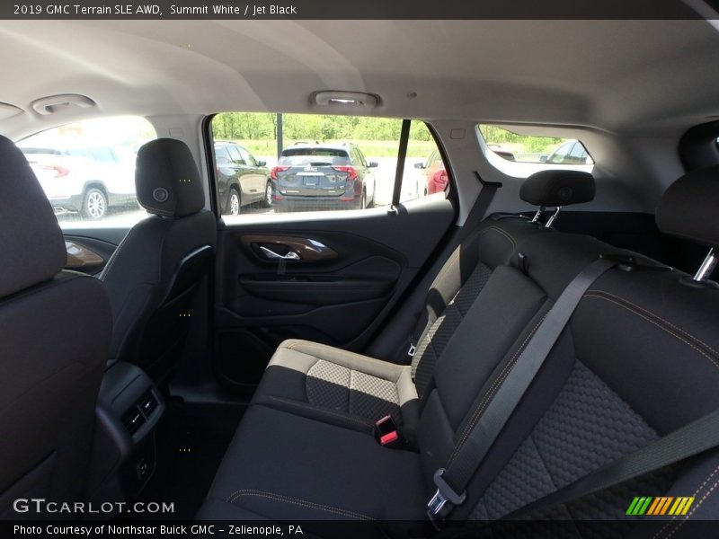 Summit White / Jet Black 2019 GMC Terrain SLE AWD
