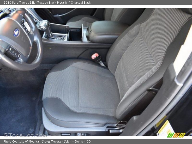 Tuxedo Black Metallic / Charcoal Black 2010 Ford Taurus SEL