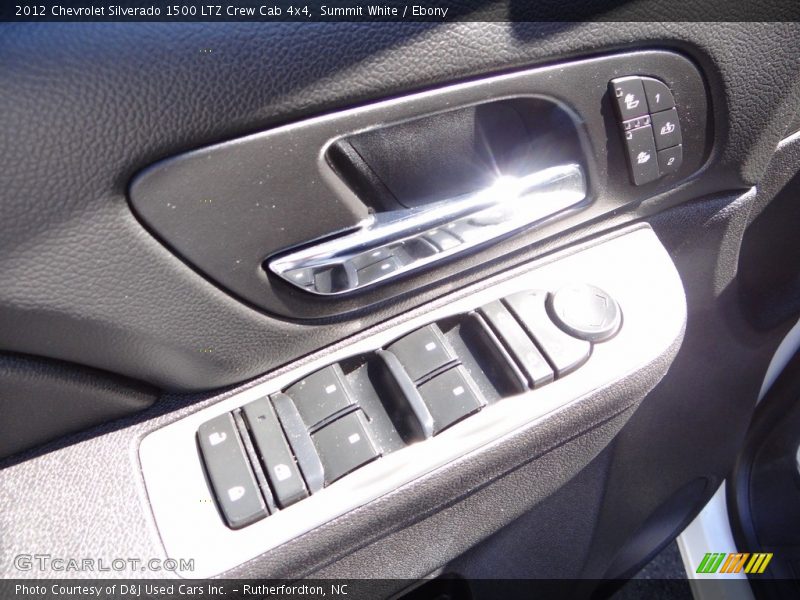 Summit White / Ebony 2012 Chevrolet Silverado 1500 LTZ Crew Cab 4x4