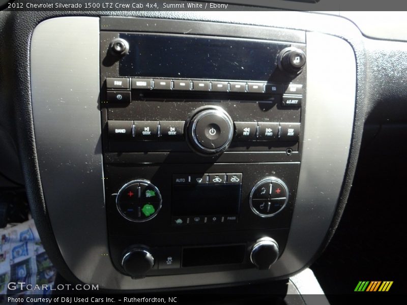 Summit White / Ebony 2012 Chevrolet Silverado 1500 LTZ Crew Cab 4x4