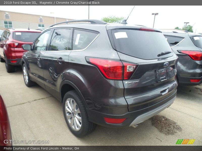 Magnetic / Chromite Gray/Charcoal Black 2019 Ford Escape SEL