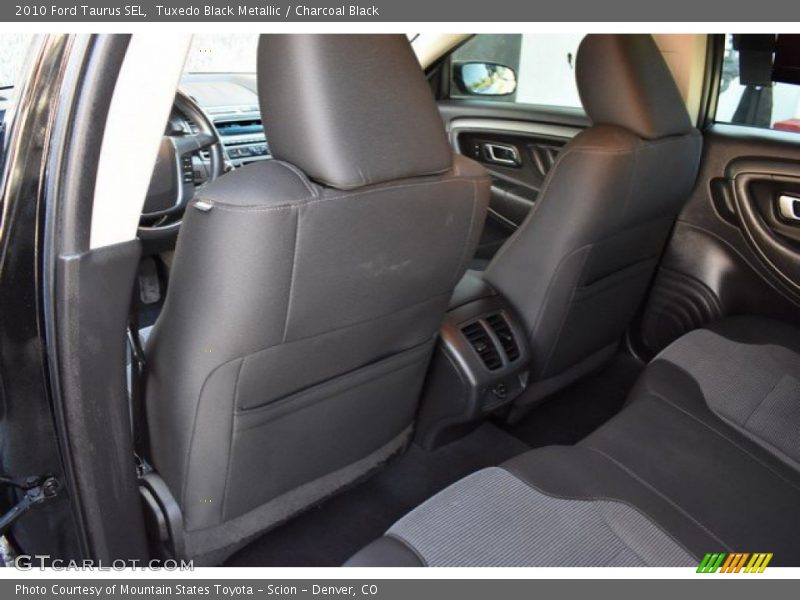 Tuxedo Black Metallic / Charcoal Black 2010 Ford Taurus SEL