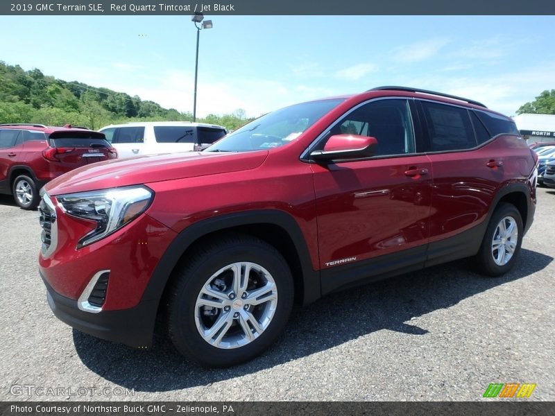 Red Quartz Tintcoat / Jet Black 2019 GMC Terrain SLE