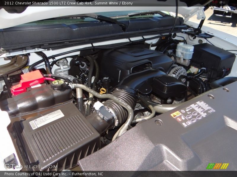 Summit White / Ebony 2012 Chevrolet Silverado 1500 LTZ Crew Cab 4x4