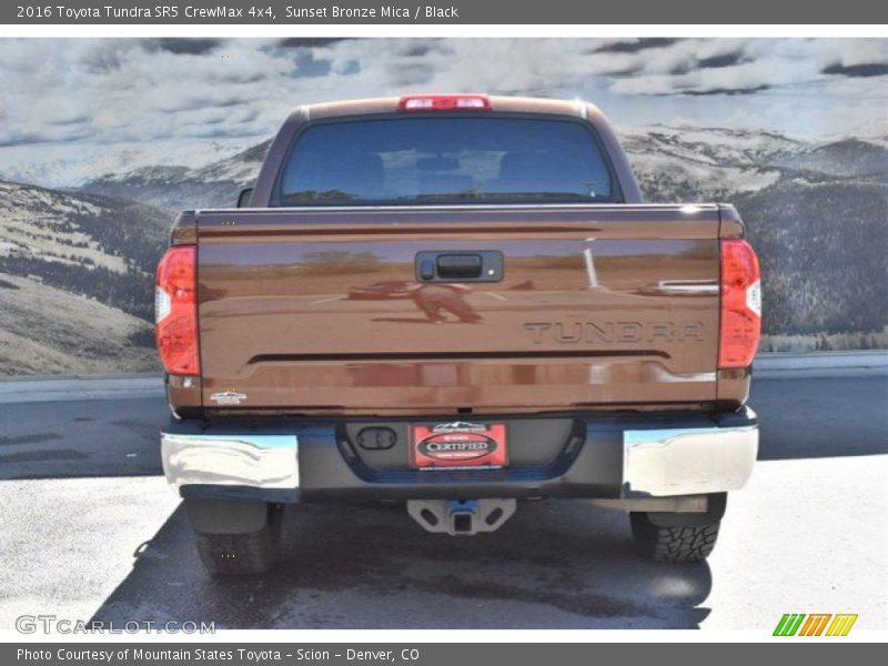 Sunset Bronze Mica / Black 2016 Toyota Tundra SR5 CrewMax 4x4