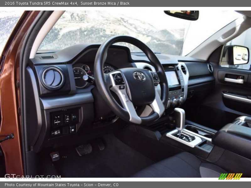 Sunset Bronze Mica / Black 2016 Toyota Tundra SR5 CrewMax 4x4