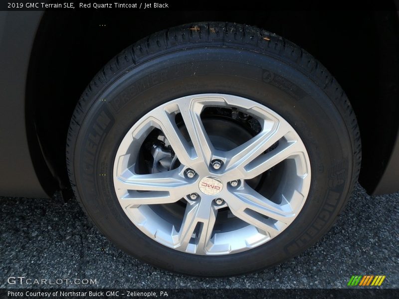 Red Quartz Tintcoat / Jet Black 2019 GMC Terrain SLE