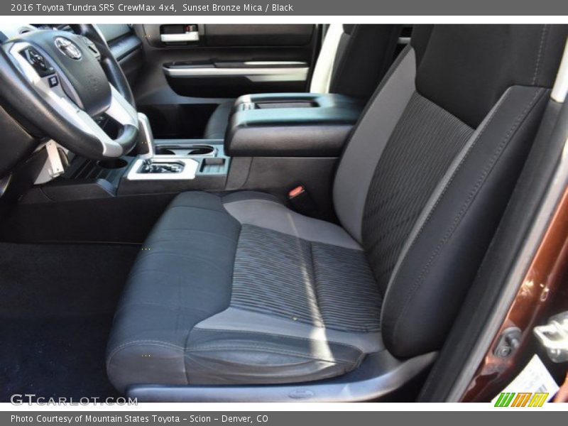 Sunset Bronze Mica / Black 2016 Toyota Tundra SR5 CrewMax 4x4