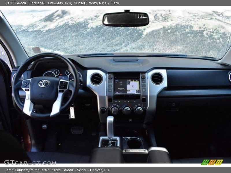 Sunset Bronze Mica / Black 2016 Toyota Tundra SR5 CrewMax 4x4