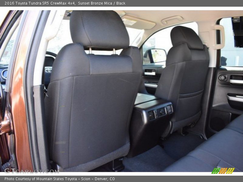 Sunset Bronze Mica / Black 2016 Toyota Tundra SR5 CrewMax 4x4