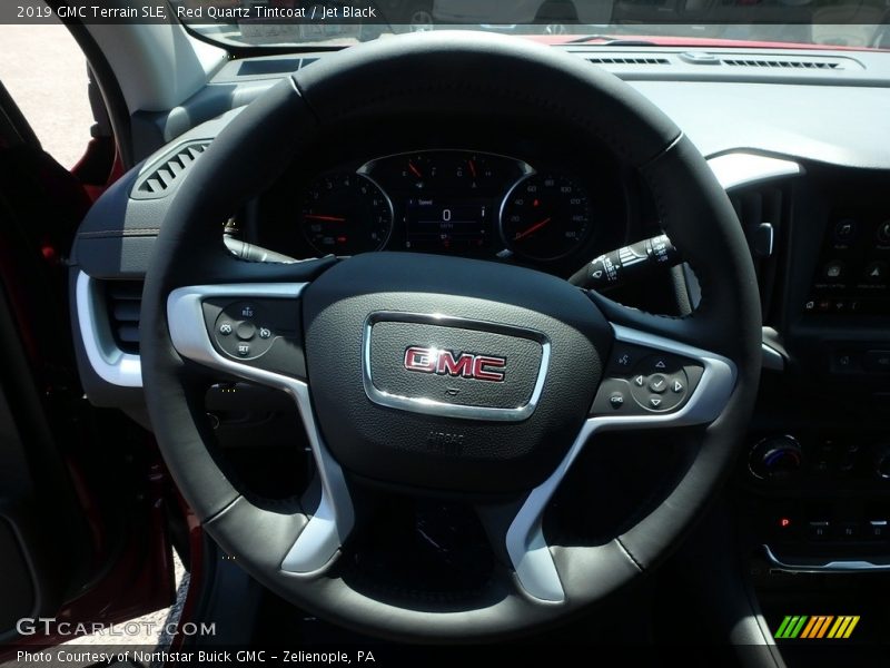 Red Quartz Tintcoat / Jet Black 2019 GMC Terrain SLE
