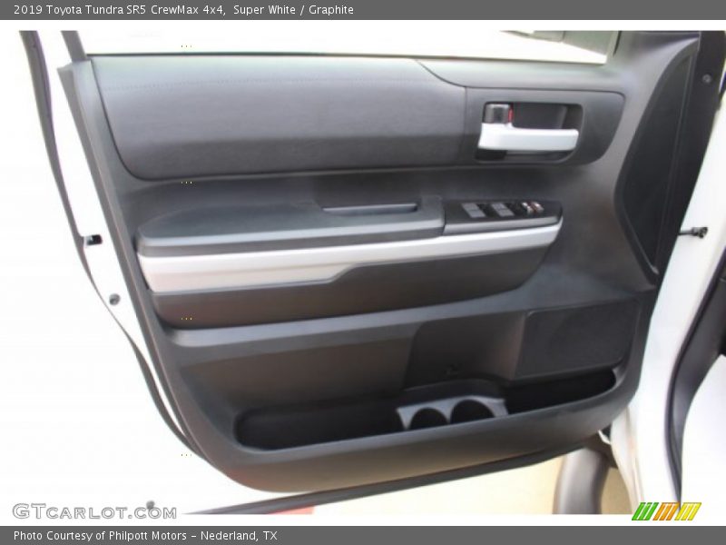 Super White / Graphite 2019 Toyota Tundra SR5 CrewMax 4x4