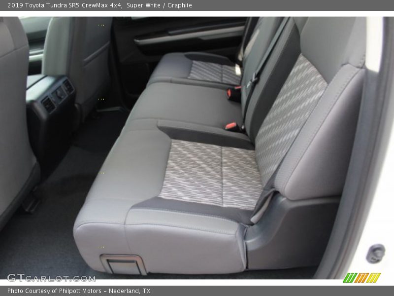 Super White / Graphite 2019 Toyota Tundra SR5 CrewMax 4x4