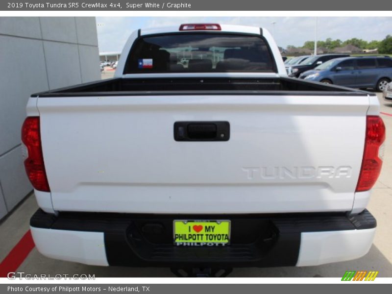 Super White / Graphite 2019 Toyota Tundra SR5 CrewMax 4x4