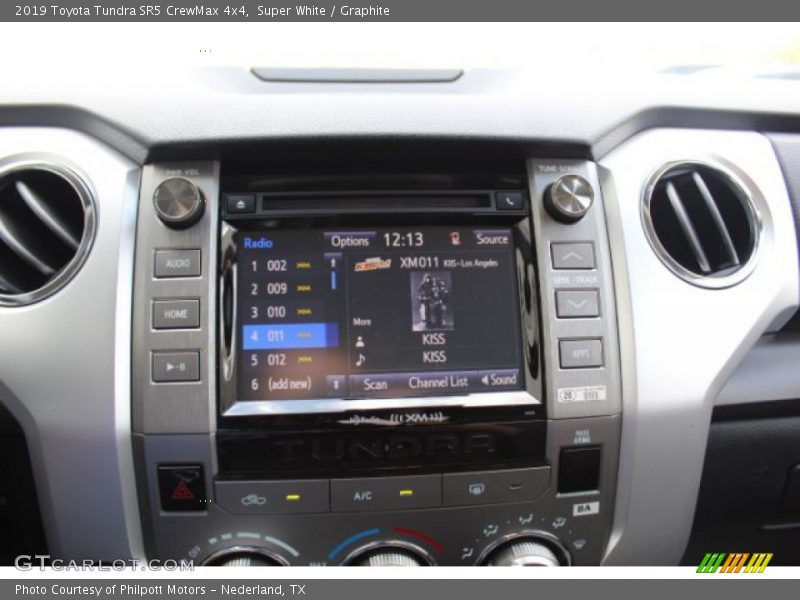 Super White / Graphite 2019 Toyota Tundra SR5 CrewMax 4x4
