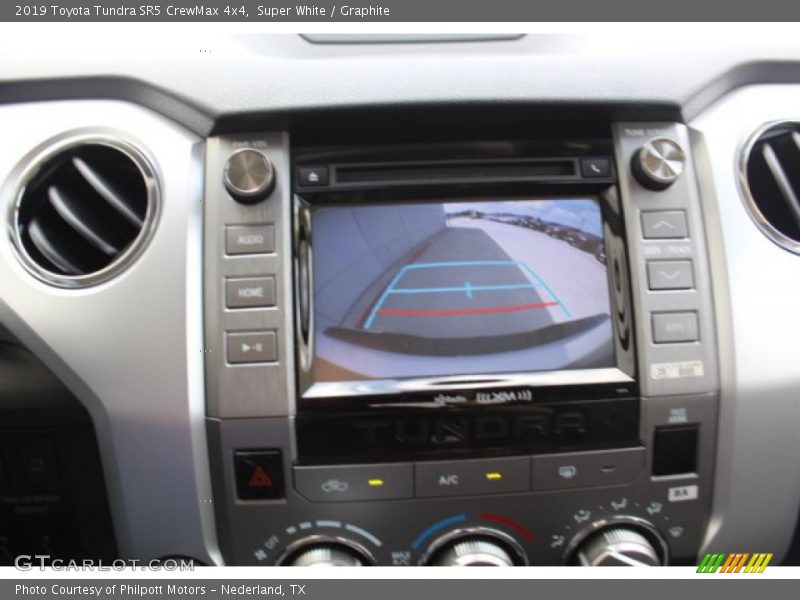 Super White / Graphite 2019 Toyota Tundra SR5 CrewMax 4x4
