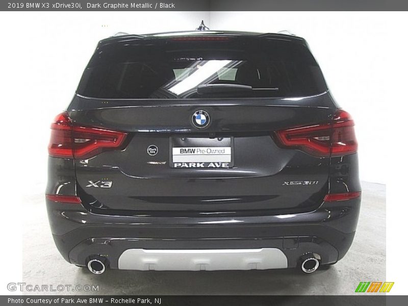 Dark Graphite Metallic / Black 2019 BMW X3 xDrive30i
