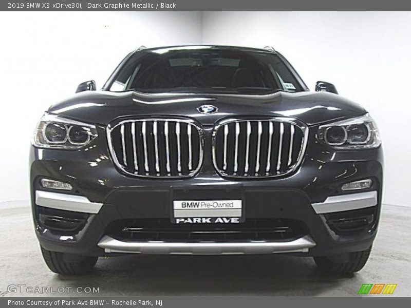 Dark Graphite Metallic / Black 2019 BMW X3 xDrive30i